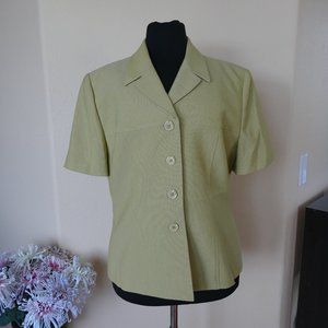 NEW Le Suit Tan Blazer-Size 12P